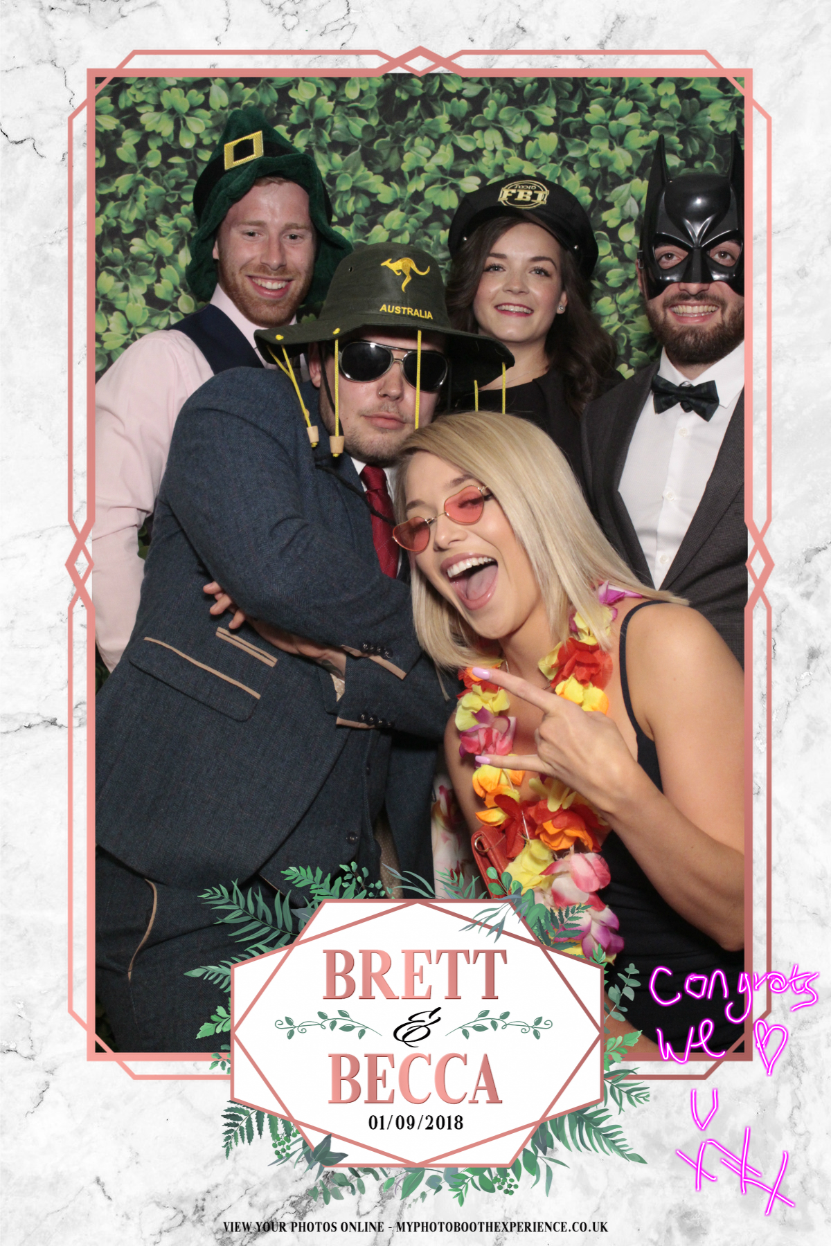 Brett & Becca's Wedding | View more photos from the event at gallery.myphotoboothexperience.co.uk/u/MyPhotoBoothExperienceLtd/Brett-Beccas-Wedding